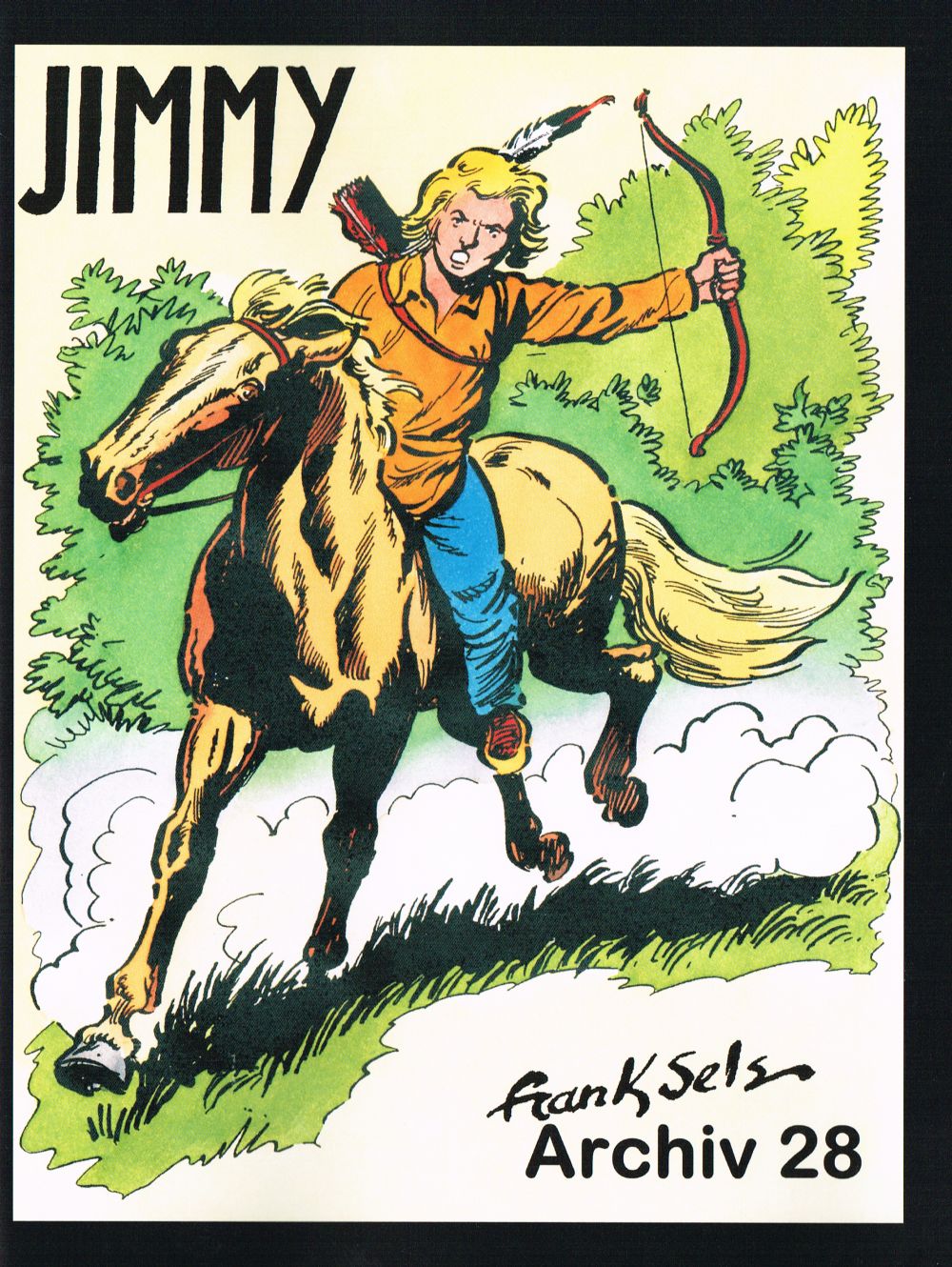 Cover Frank Sels Archiv 28 – Jimmy – Wick Comics