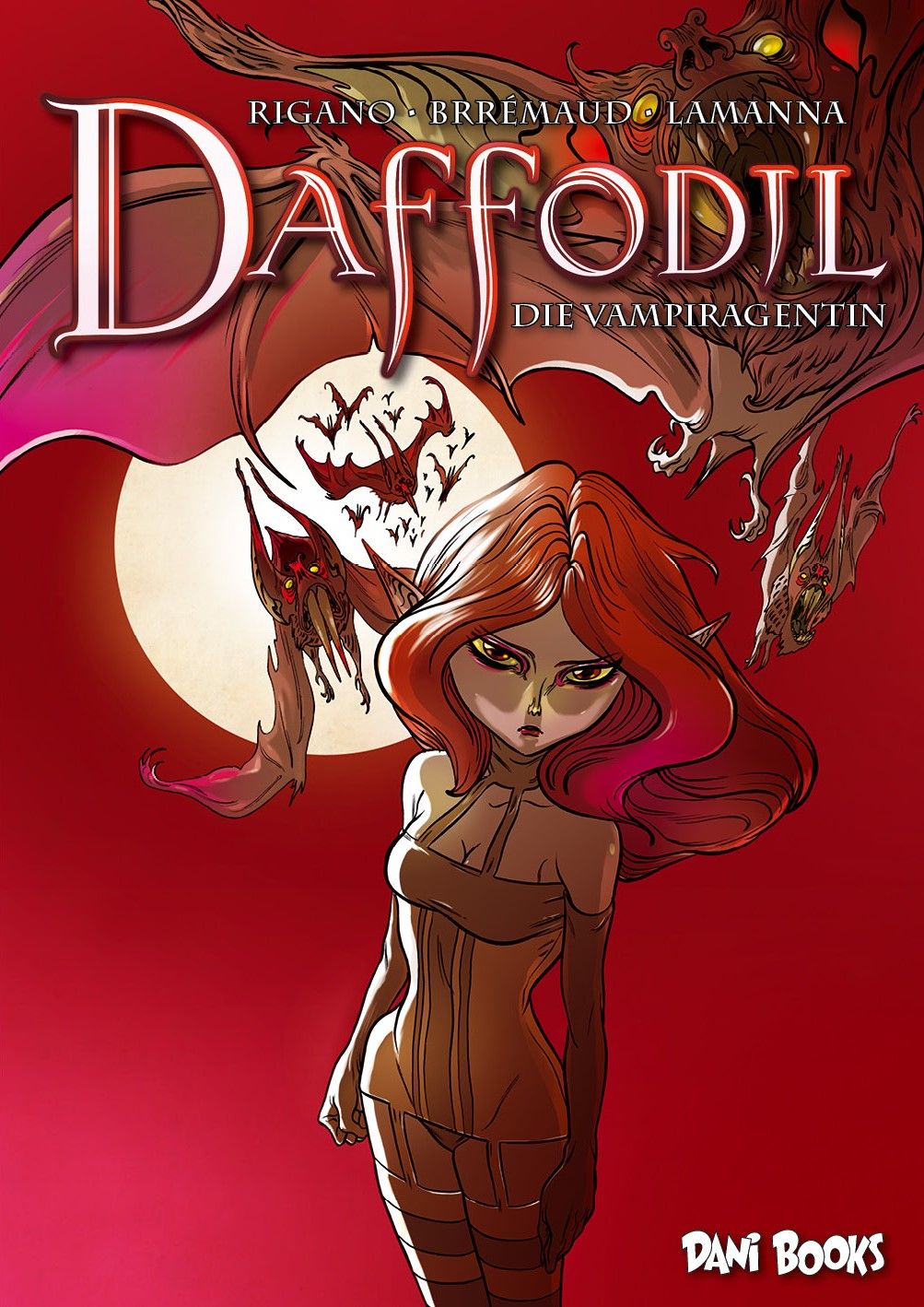 Daffodil - Gesamtausgabe – Die Vampiragentin – Cover