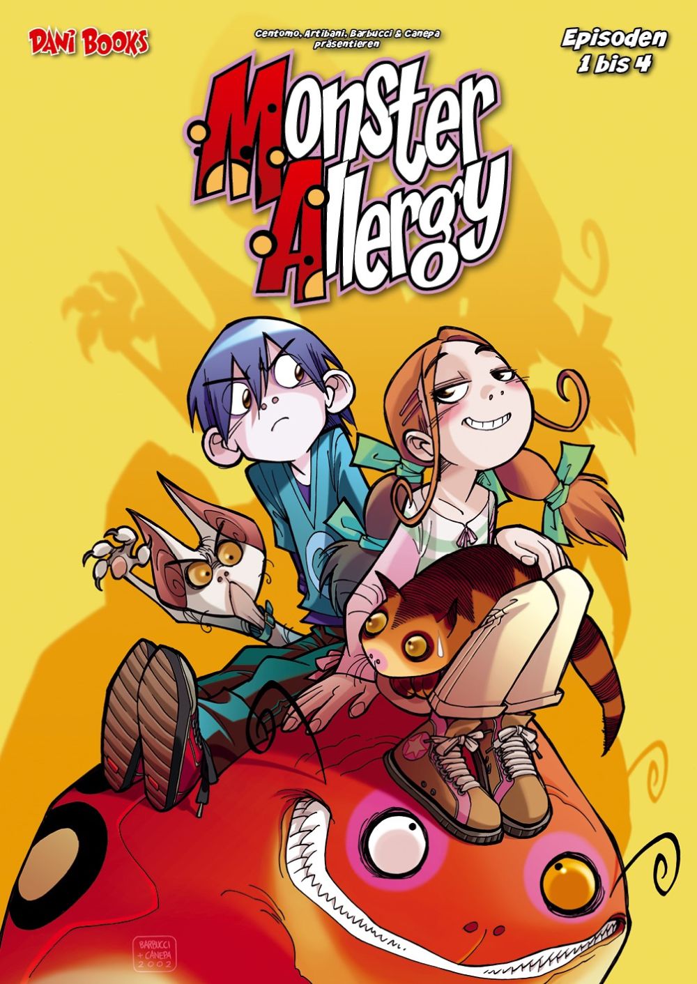 Monster Allergy - Die monstermäßige Gesamtausgabe 1 – Episode 1 bis 4 – Cover