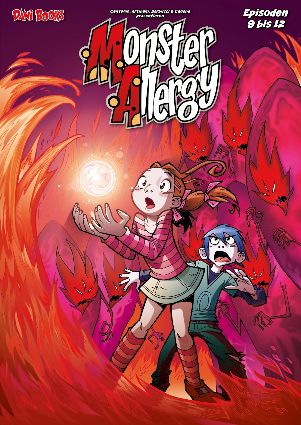 Monster Allergy - Die monstermäßige Gesamtausgabe 3 – Episode 9 bis 12 – Cover