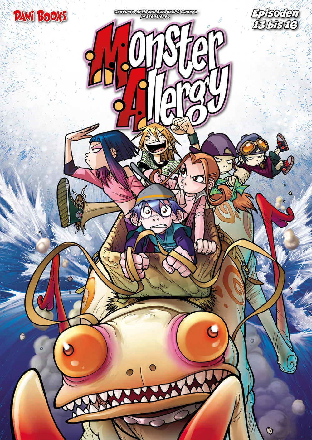 Monster Allergy - Die monstermäßige Gesamtausgabe 4 – Episode 13 bis 16 – Cover