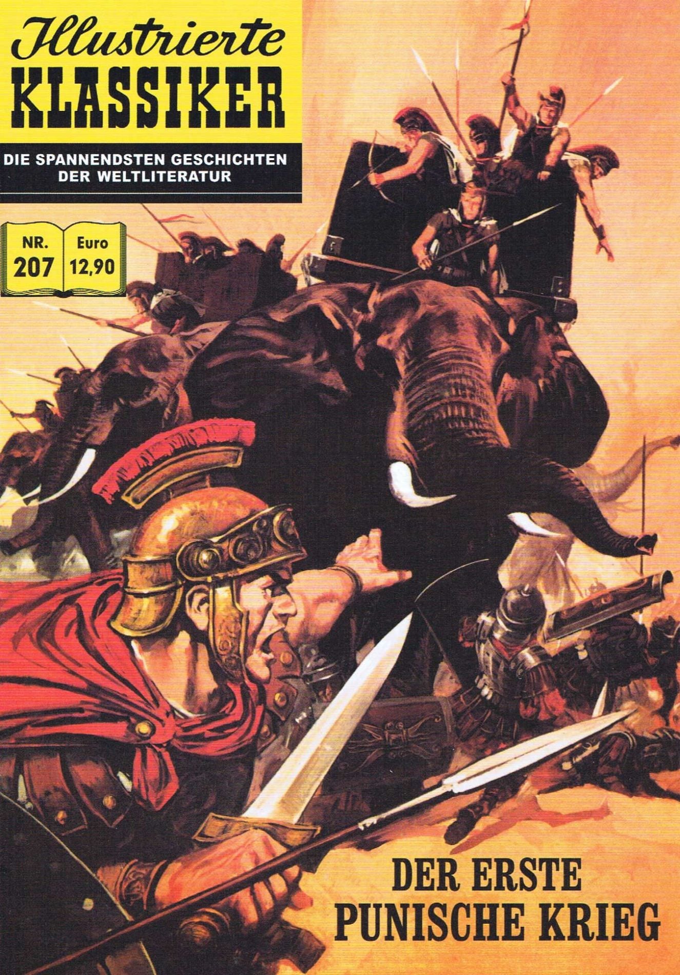 Illustrierte Klassiker Nr. 207 – Der erste punische Krieg – Cover