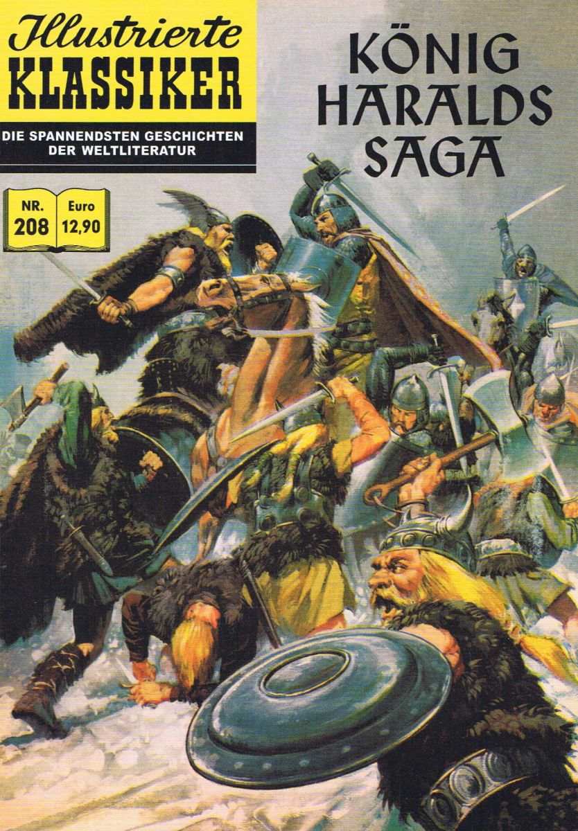 Illustrierte Klassiker Nr. 208 – König Haralds Saga – Cover