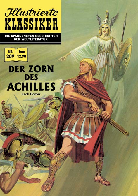 Illustrierte Klassiker Nr. 209 – Der Zorn des Achilles – Cover