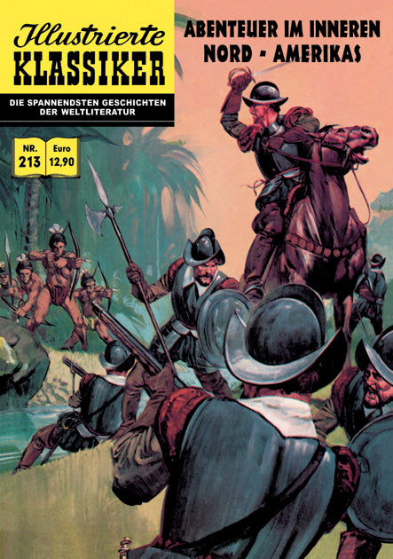 Illustrierte Klassiker Nr. 213 – Abenteuer im Inneren Nord-Amerikas – Cover