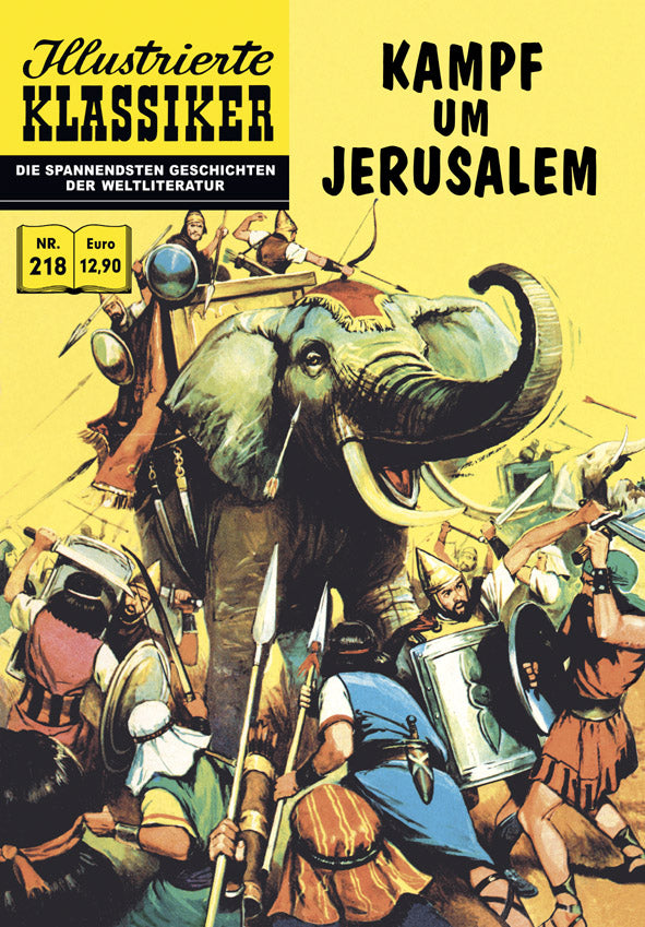Illustrierte Klassiker Nr. 218 – Kampf um Jerusalem – Cover
