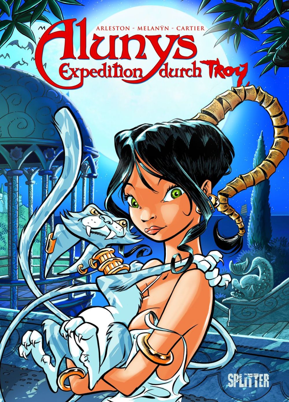 Alunys – Expedition durch Troy – Cover