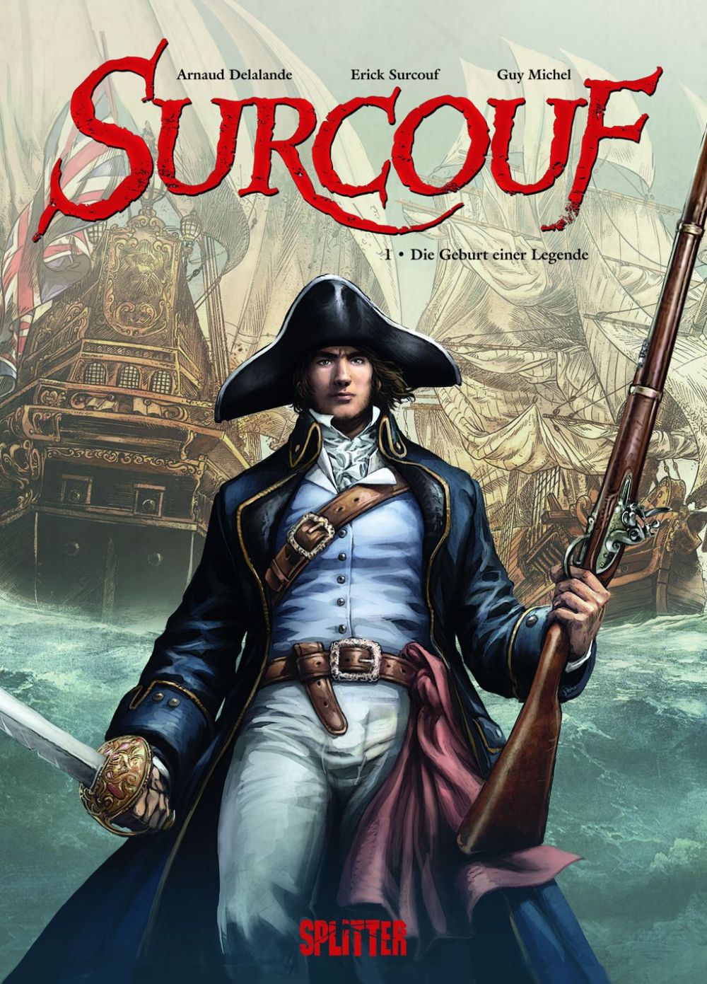 Surcouf 1 – Die Geburt einer Legende – Cover