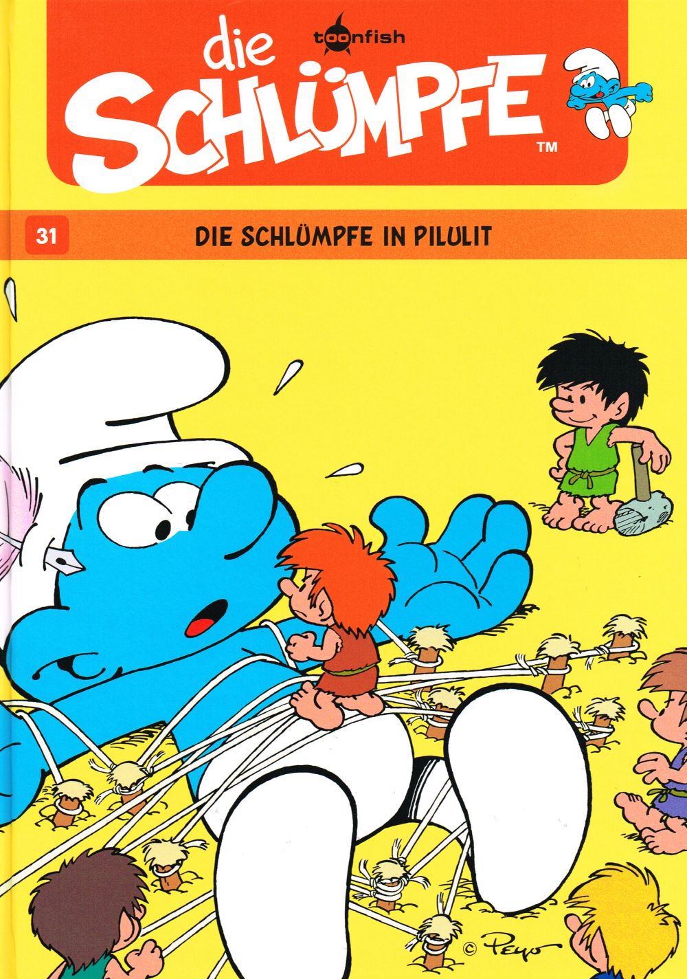 Cover Die Schlümpfe 31 – Die Schlümpfe auf Pilulit – toonfish