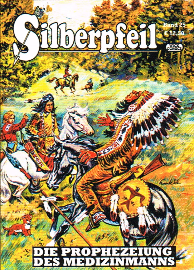 Cover Silberpfeil 25 – Die Prophezeiung des Medizinmanns – Wick Comics