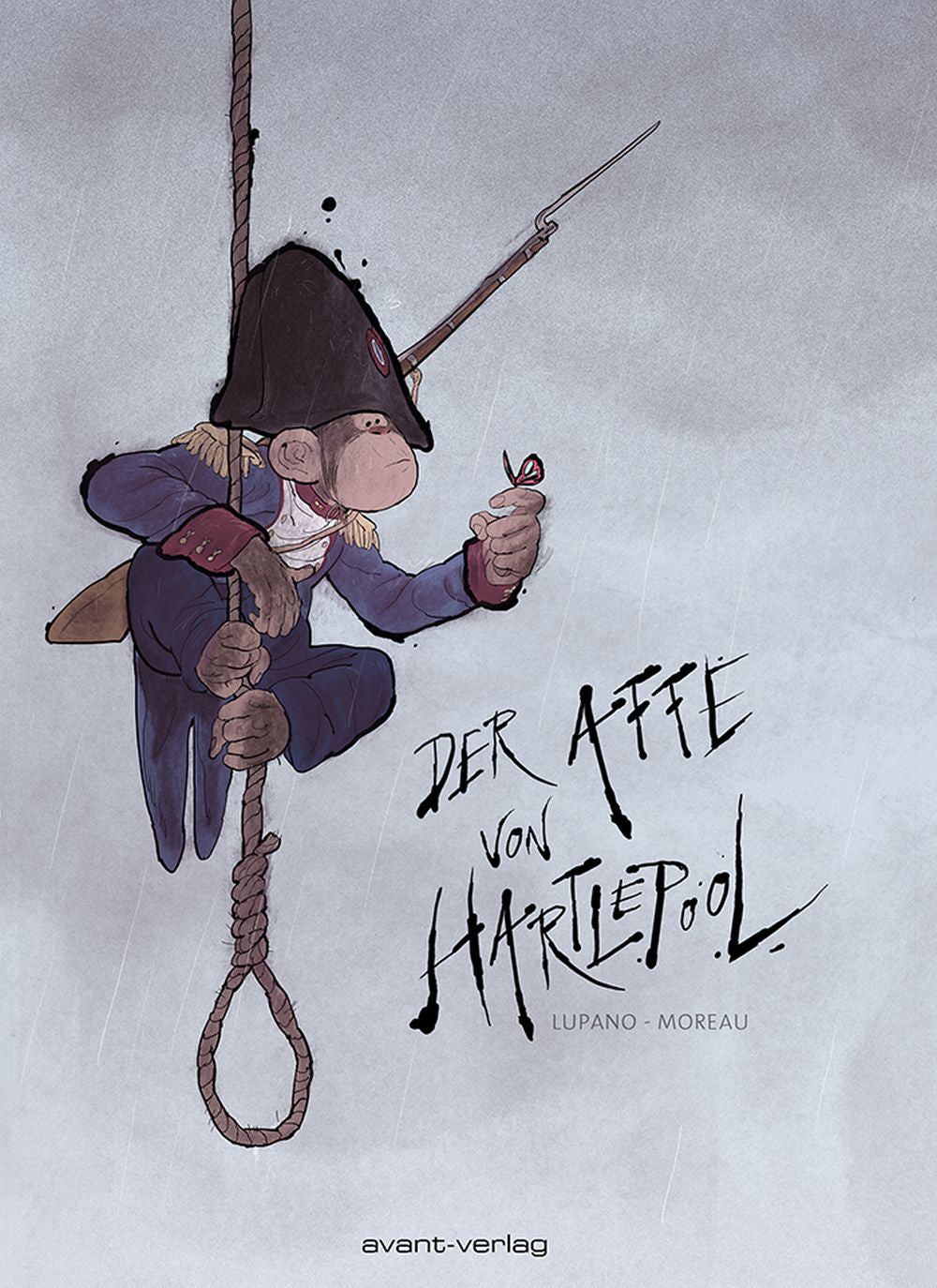 Der Affe von Hartlepool – Cover