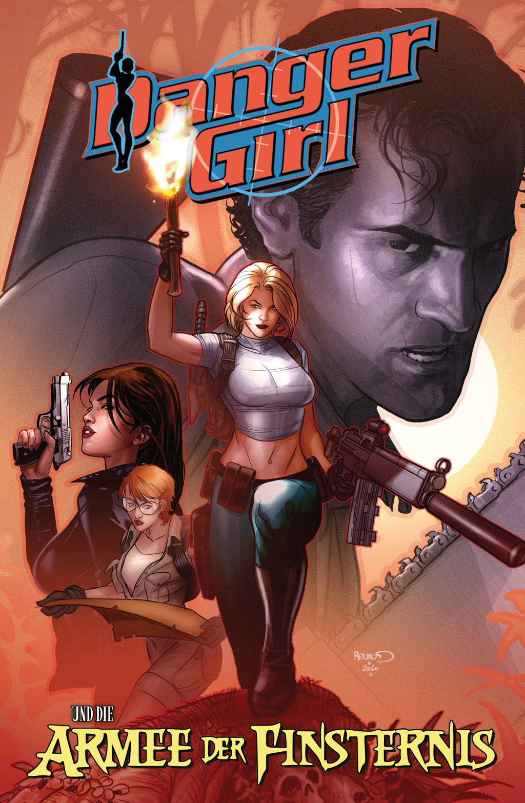 Danger Girl und die Armee der Finsternis – Cover
