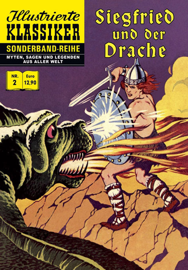 Illustrierte Klassiker Sonderband 02 – Siegfried und der Drache – Cover