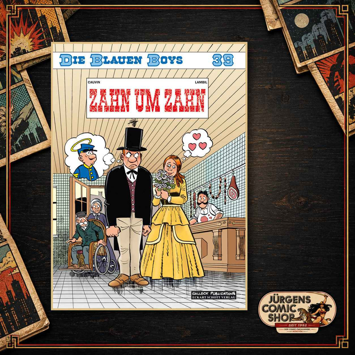 Die blauen Boys 39 – Zahn um Zahn