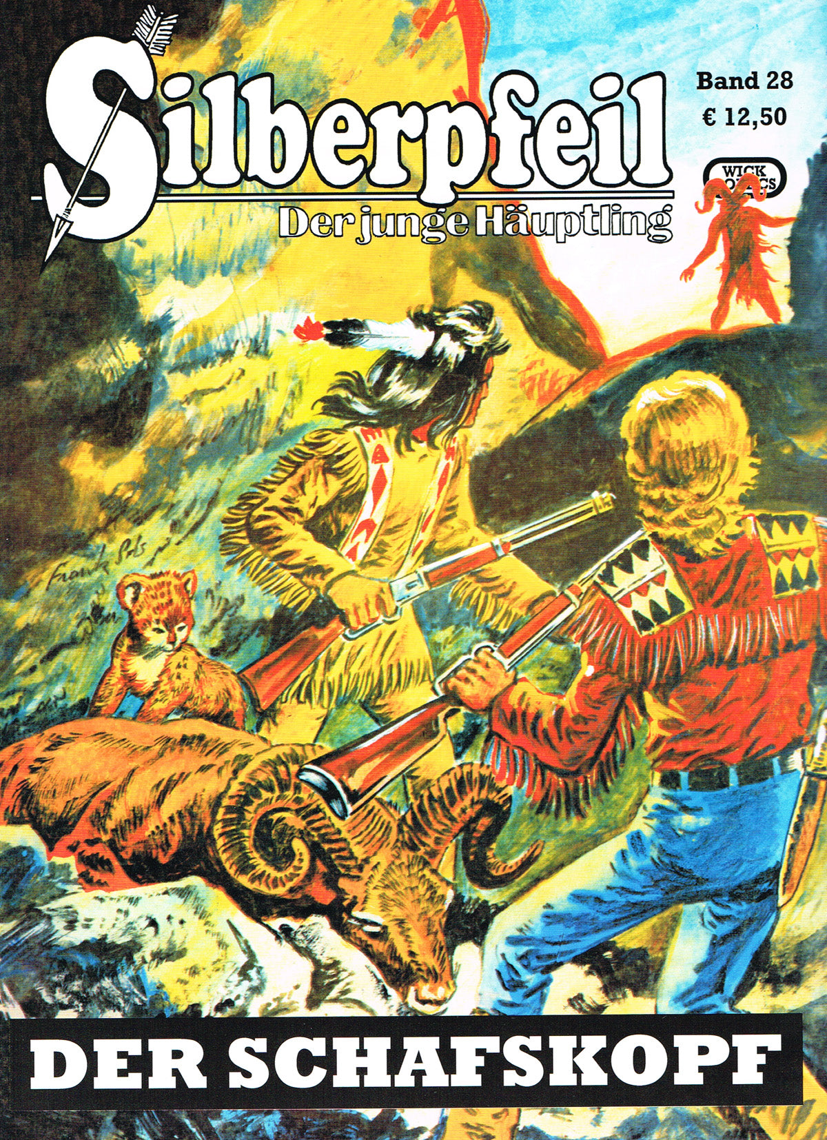 Cover Silberpfeil 28 – Der Schafskopf – Wick Comics