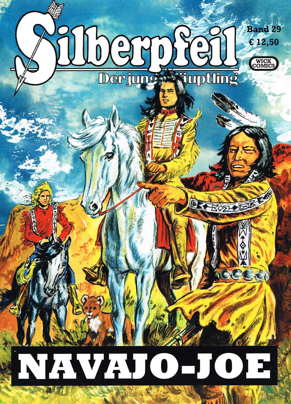 Cover Silberpfeil 29 – Navajo-Joe – Wick Comics