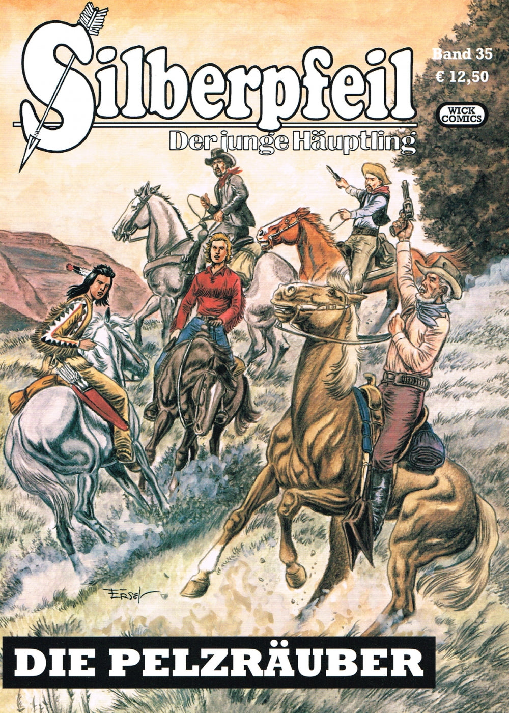 Cover Silberpfeil 35 – Die Pelzräuber – Wick Comics
