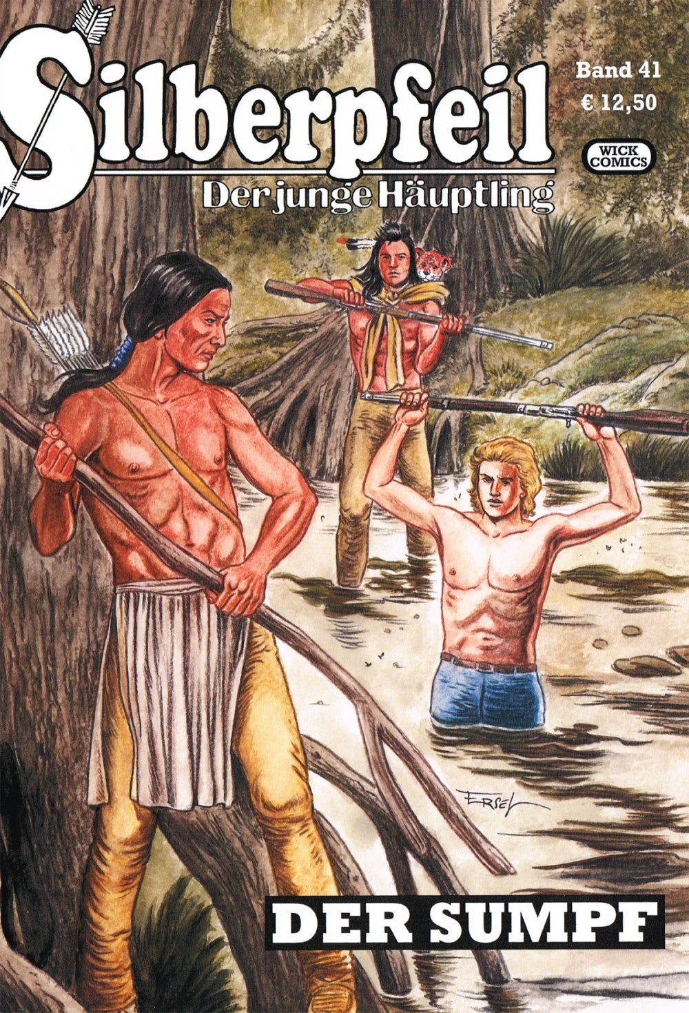 Cover Silberpfeil 41 – Der Sumpf – Wick Comics