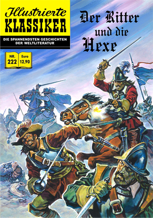 Illustrierte Klassiker Nr. 222 – Der Ritter und die Hexe – Cover