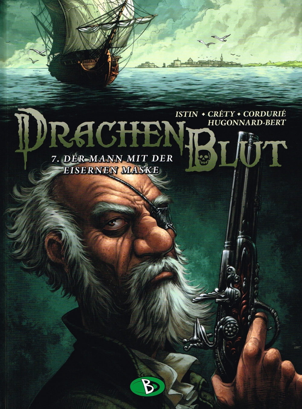 Drachenblut 7 – Der Mann mit der eisernen Maske – Cover