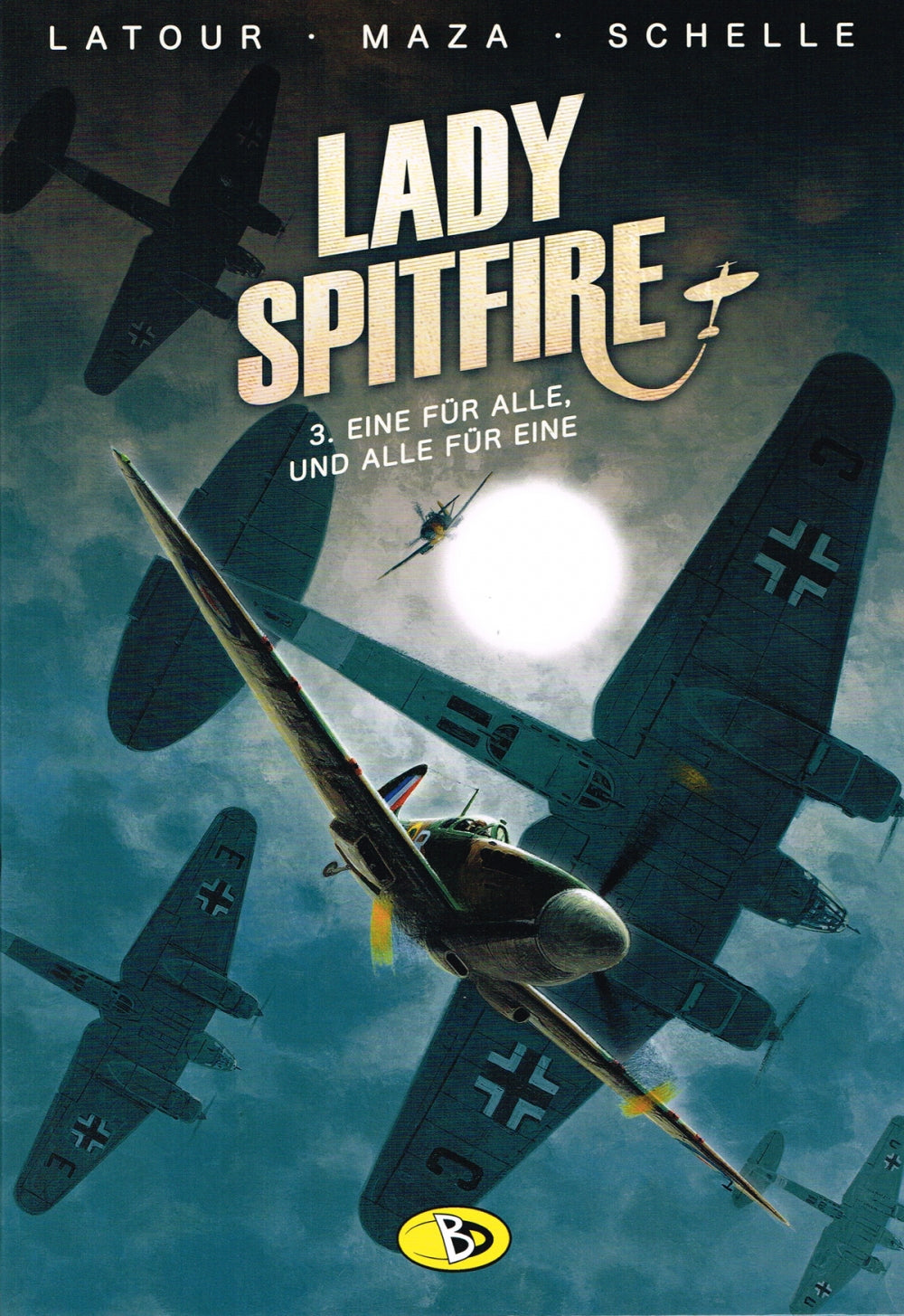 Lady Spitfire 3 – Eine für alle, und alle für eine – Cover