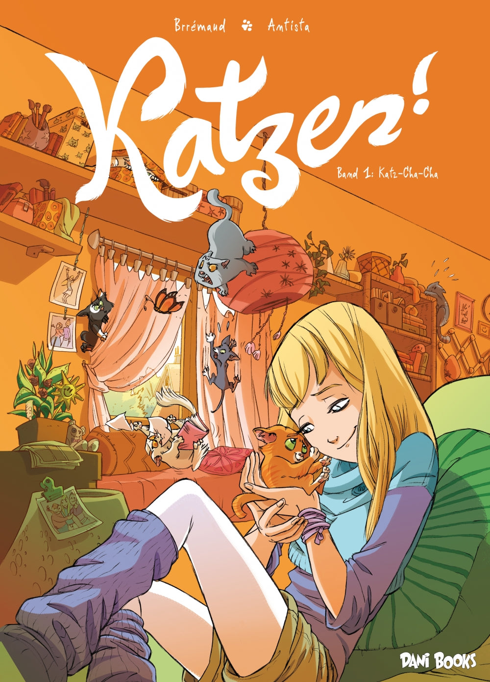 Katzen! Band 1 – Katz-Cha-Cha – Cover
