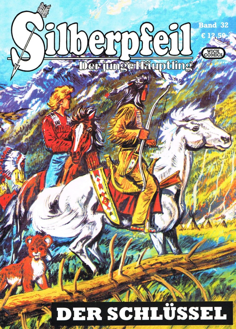 Cover Silberpfeil 32 – Der Schlüssel – Wick Comics