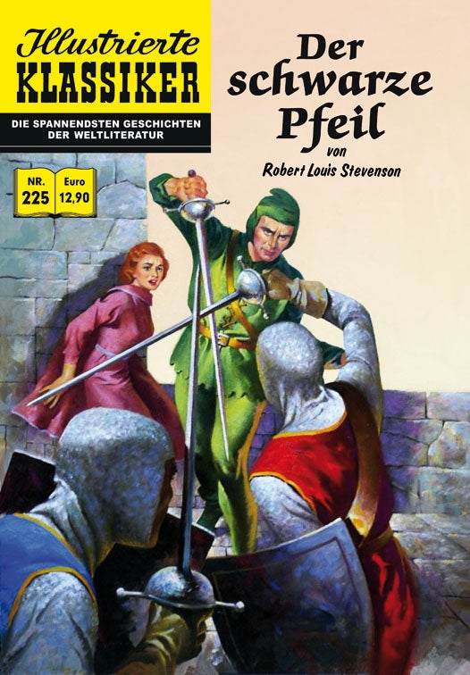 Illustrierte Klassiker Nr. 225 – Der schwarze Pfeil – Cover