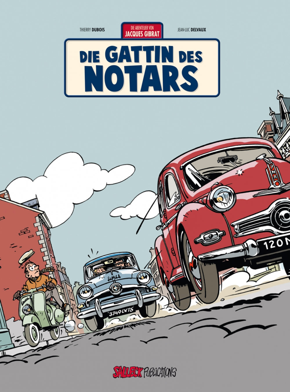Die Abenteuer von Jacques Gibrat 4 (Neuauflage) – Cover