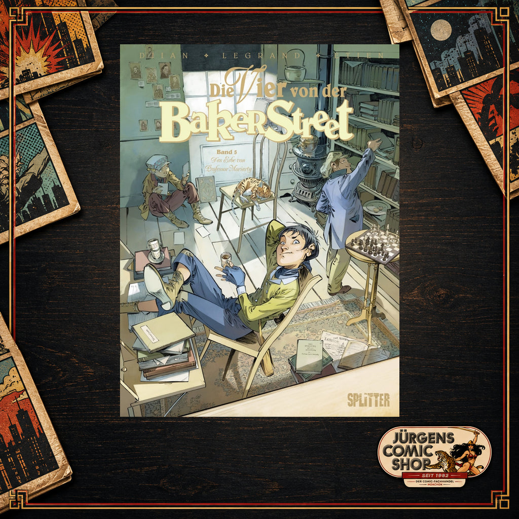 Die Vier von der Baker Street 5 – Das Erbe von Professor Moriarty