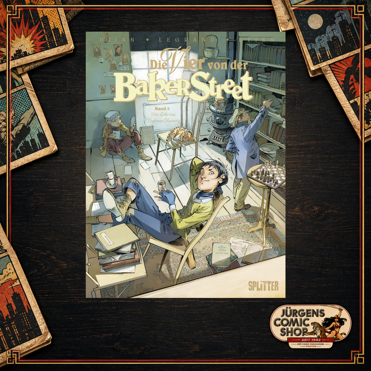 Die Vier von der Baker Street 5 – Das Erbe von Professor Moriarty