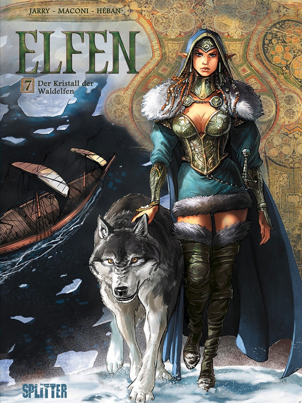 Elfen 07 – Der Kristall der Waldeflen – Cover