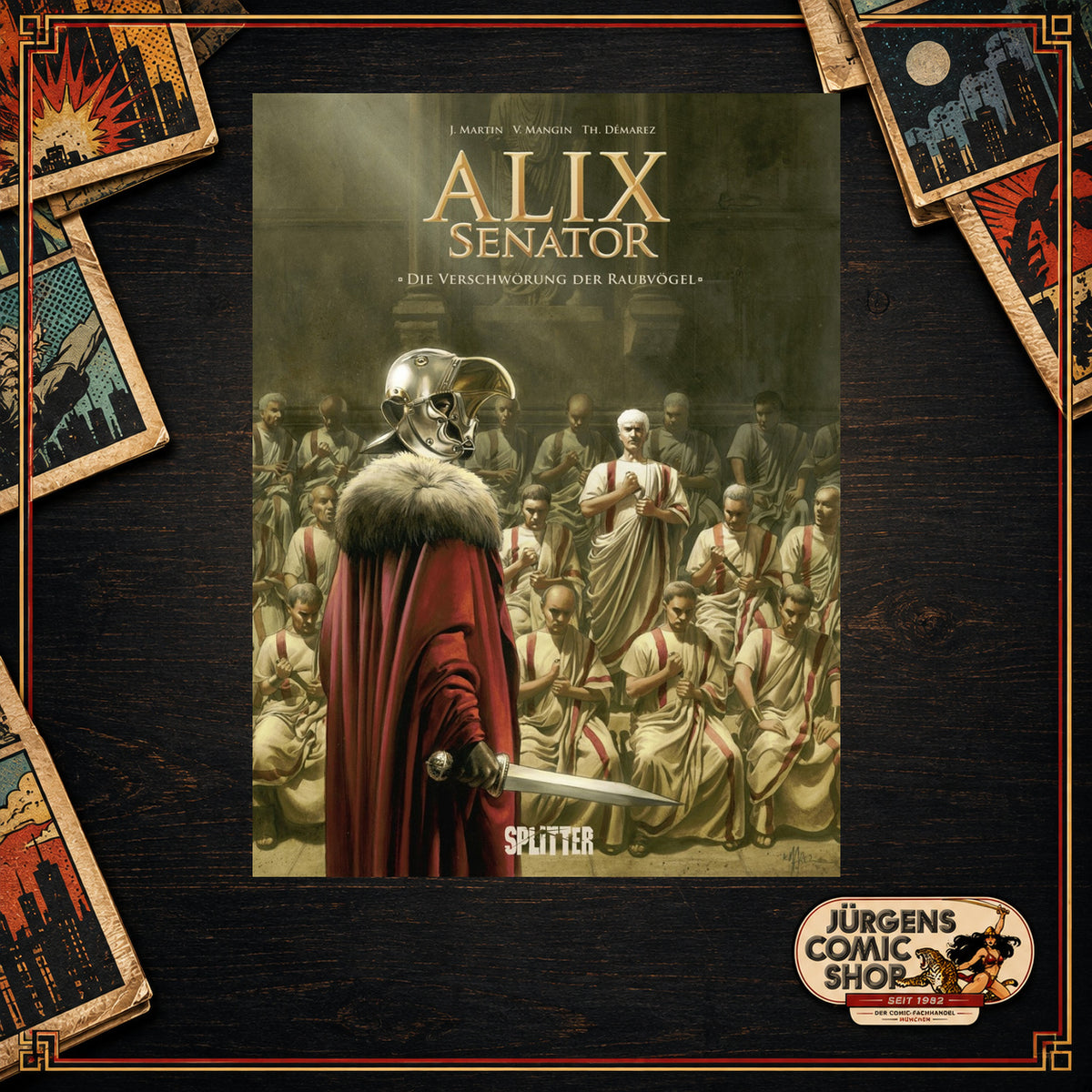 Alix Senator 03 – Die Verschwörung der Raubvögel