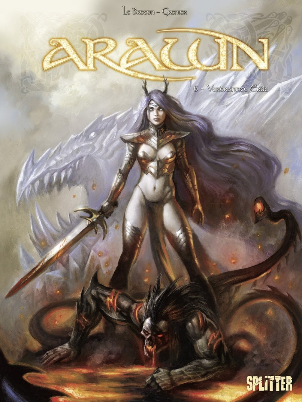 Arawn 6 – Verbrannte Erde – Cover
