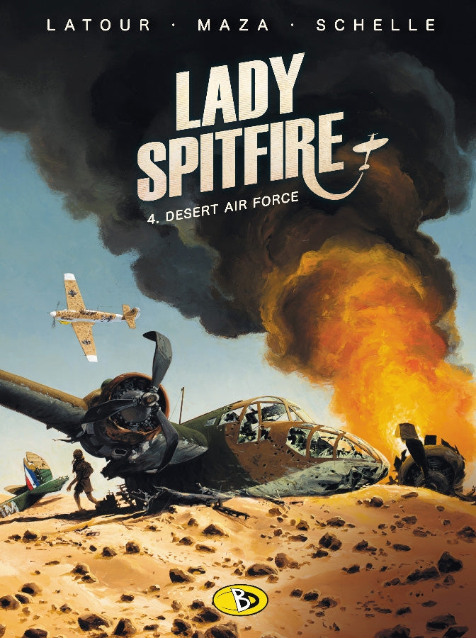 Lady Spitfire 4 – Desert Air Force – Cover