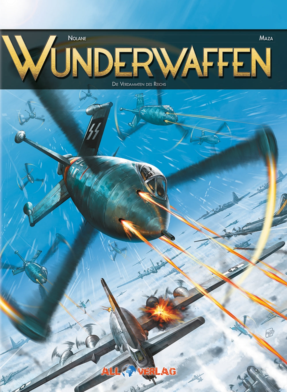 Wunderwaffen 3 – Die Verdammten des Reichs – Cover