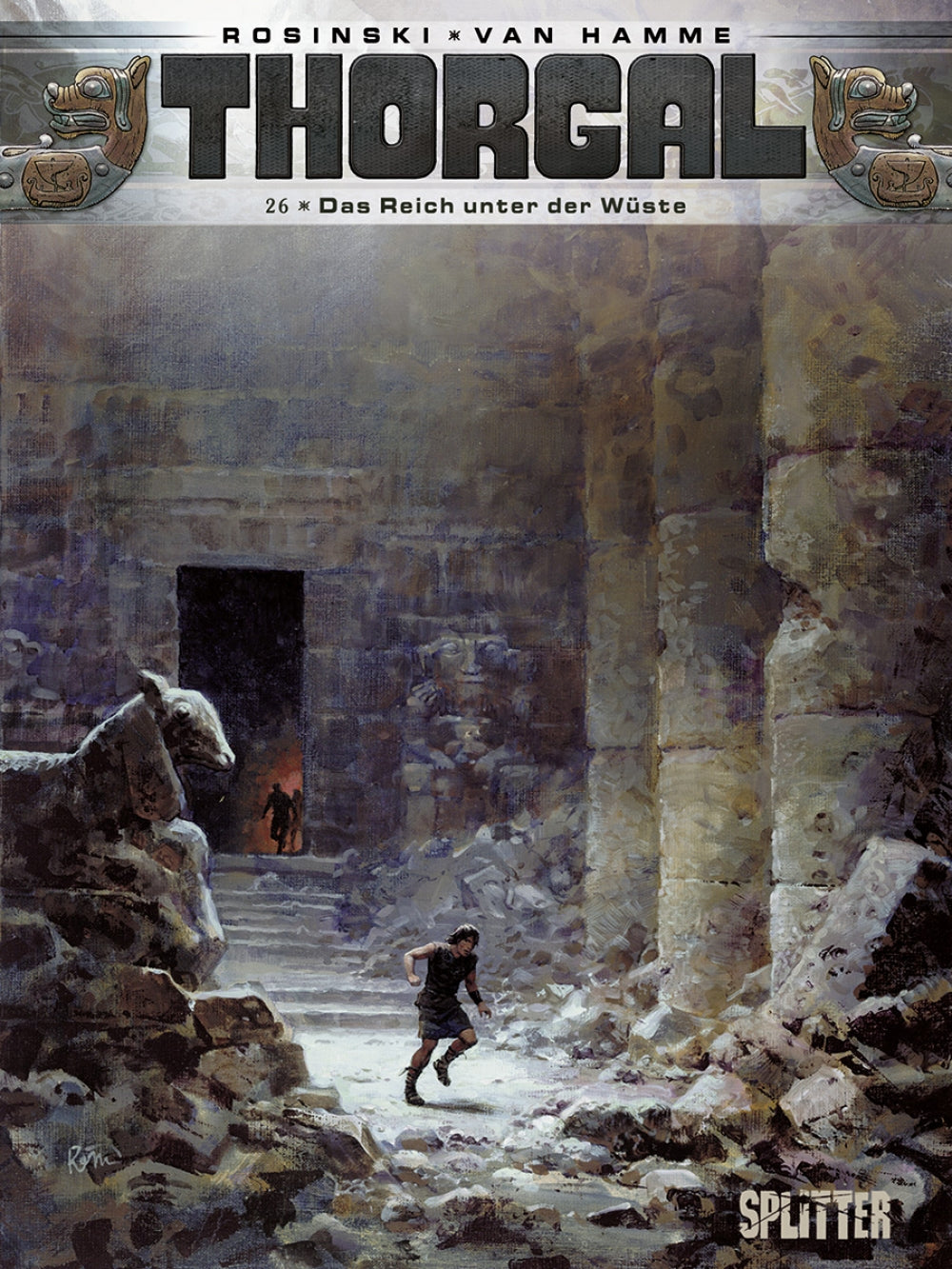 Thorgal 26 – Das Reich unter der Wüste – Cover
