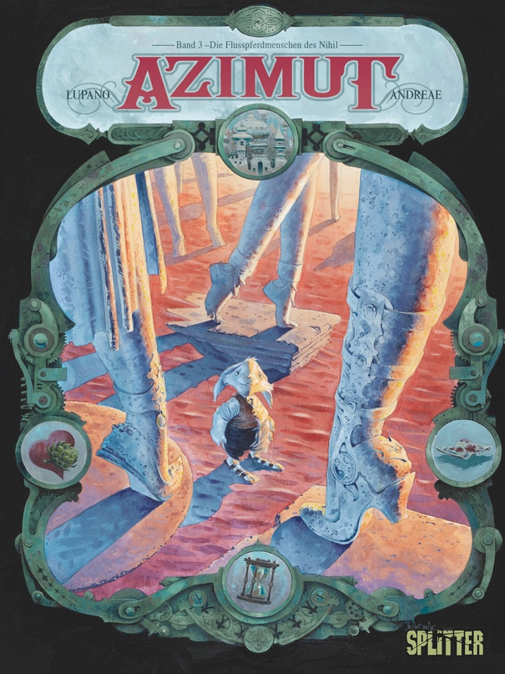 Azimut 3 – Die Flusspferdmenschen des Nihil – Cover