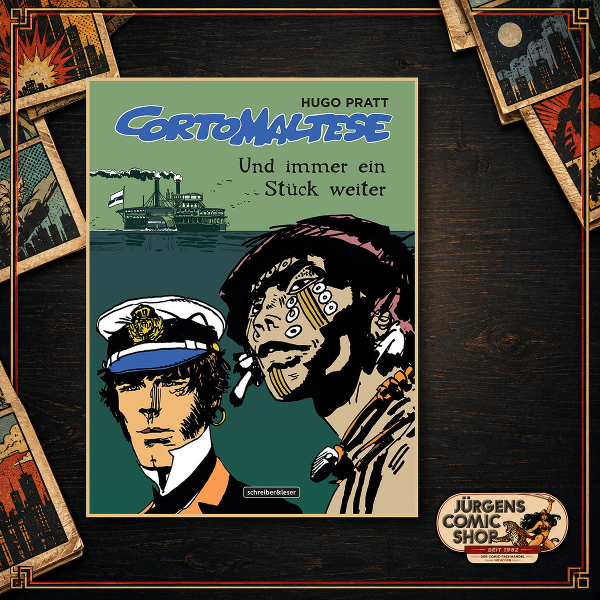 Corto Maltese 03 (farbig) – Und immer ein Stück weiter