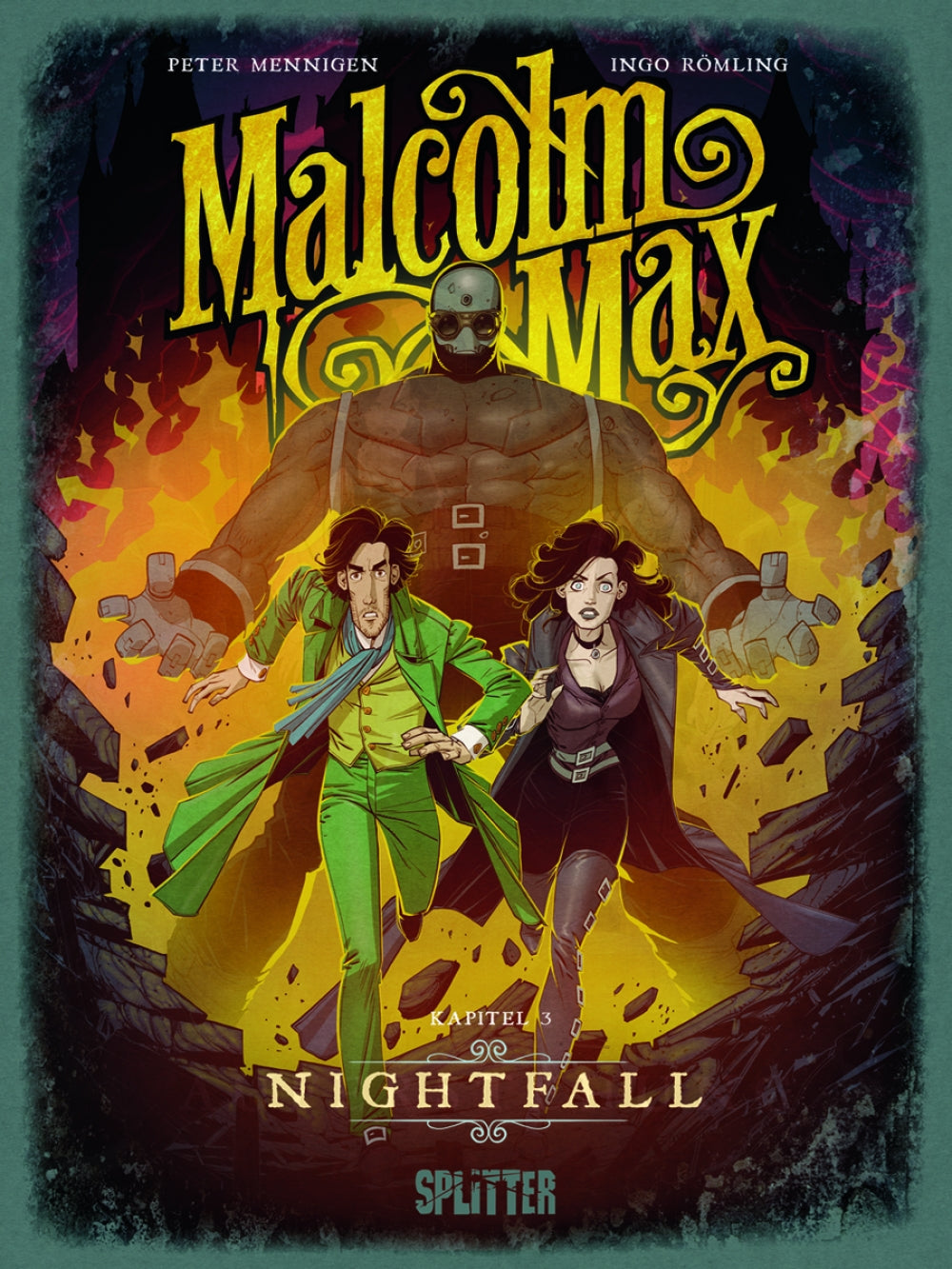 Malcolm Max 03 – Nightfall – Cover