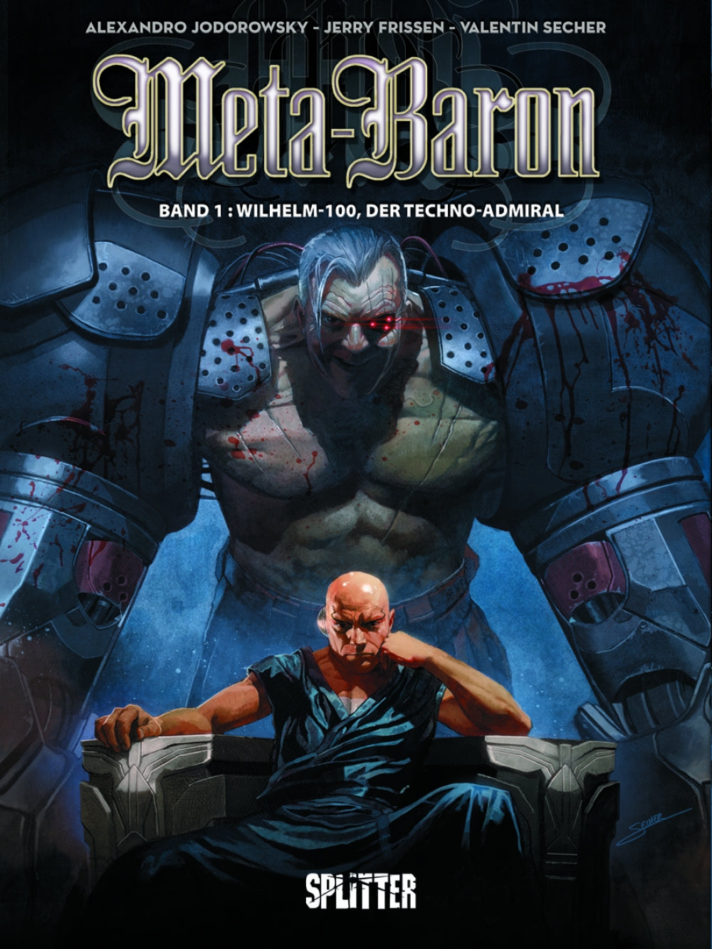 Meta-Baron 1 – Wilhelm 100, der Techno-Admiral – Cover