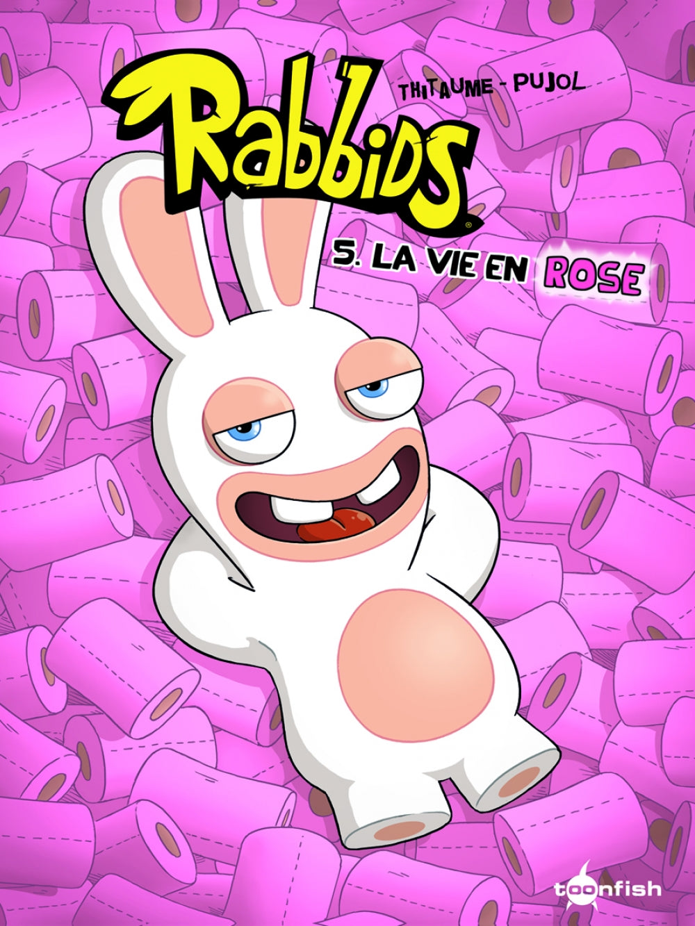 Cover Raving Rabbids 5 – La Vie en Rose – toonfish