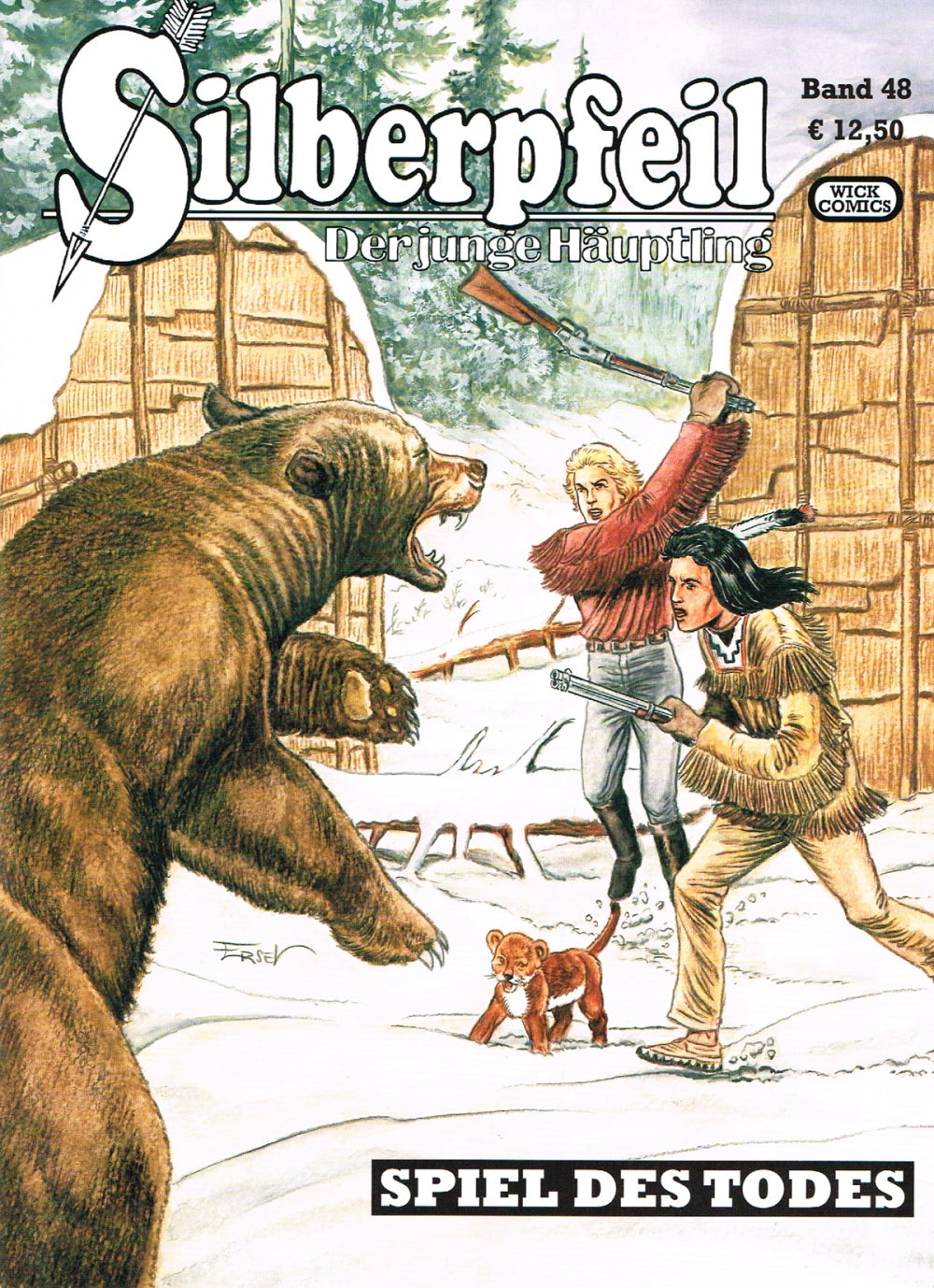 Cover Silberpfeil 48 – Spiel des Todes – Wick Comics