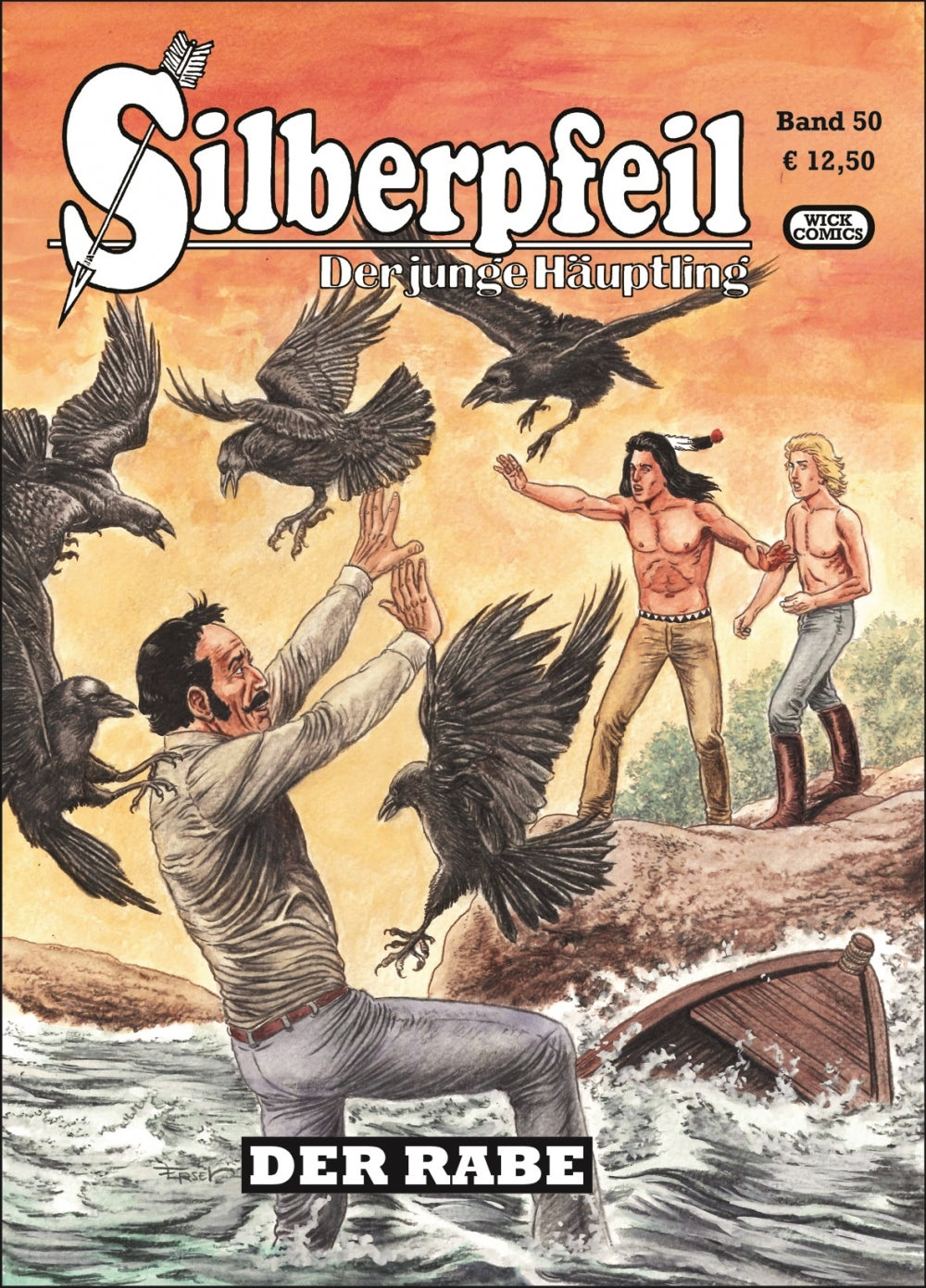 Cover Silberpfeil 50 – Der Rabe – Wick Comics