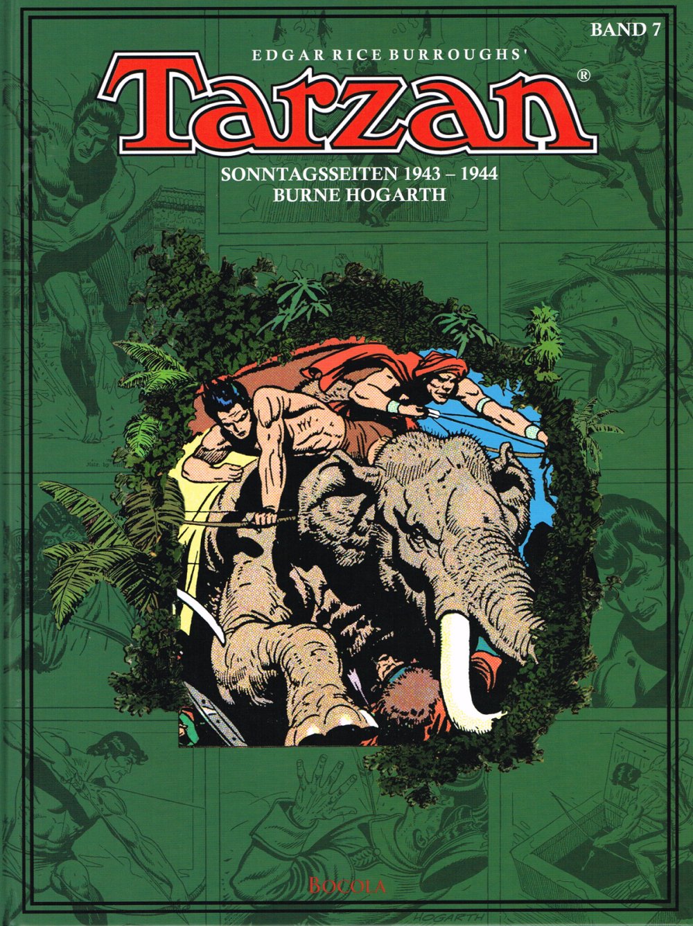 Tarzan Sonntagsseiten 07 – 1943 - 1944 – Cover