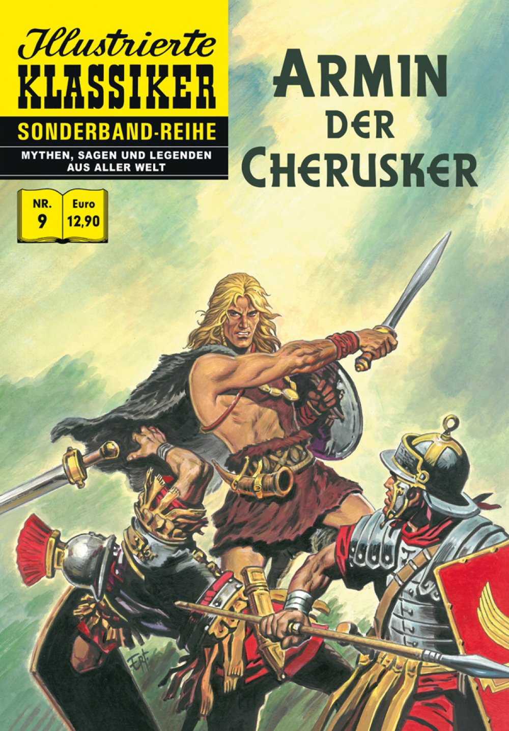 Illustrierte Klassiker Sonderband 09 – Armin der Cherusker – Cover