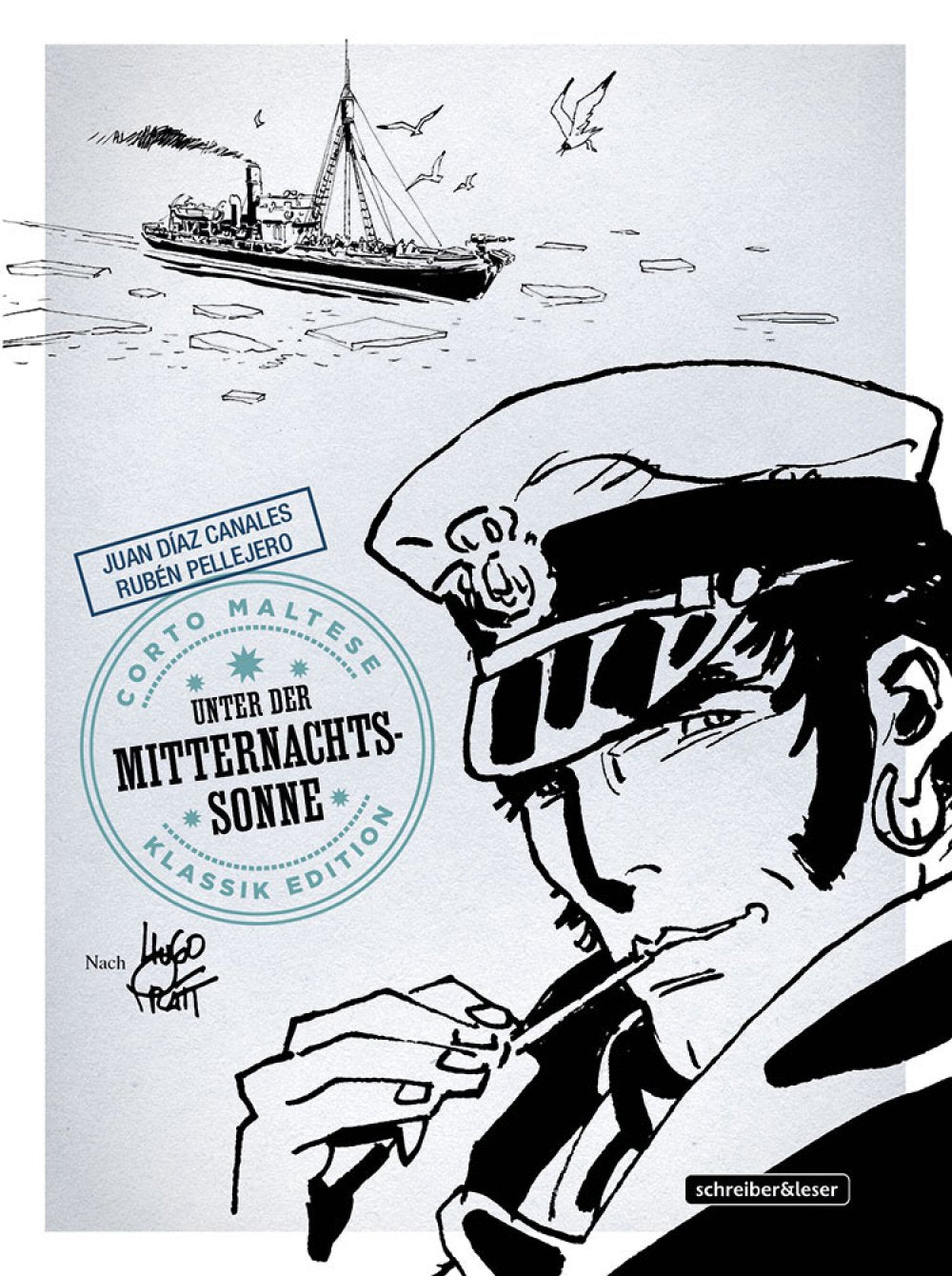 Corto Maltese 13 (s/w) Klassik Edition – Unter der Mitternachtssonne – Cover
