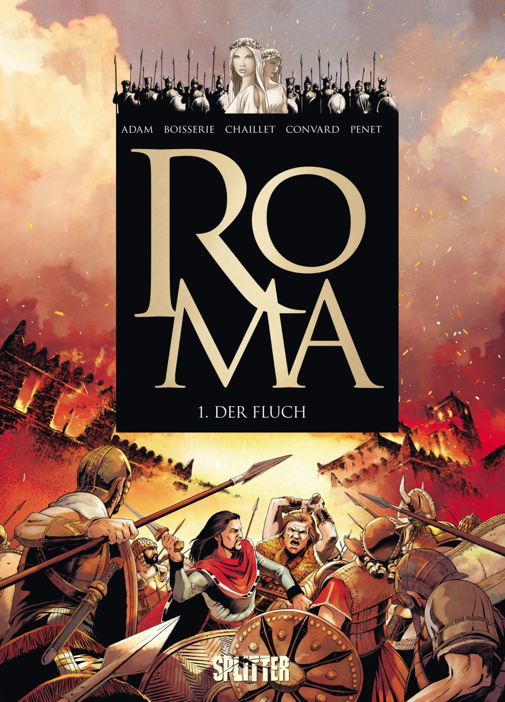 Roma 1 – Der Fluch – Cover