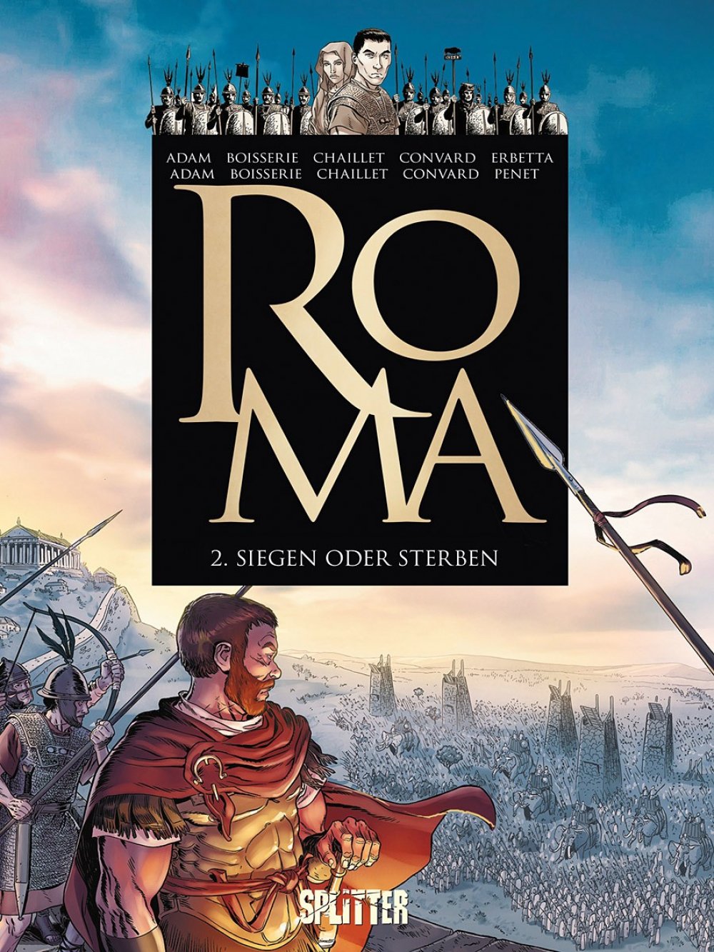 Roma 2 – Siegen oder Sterben – Cover
