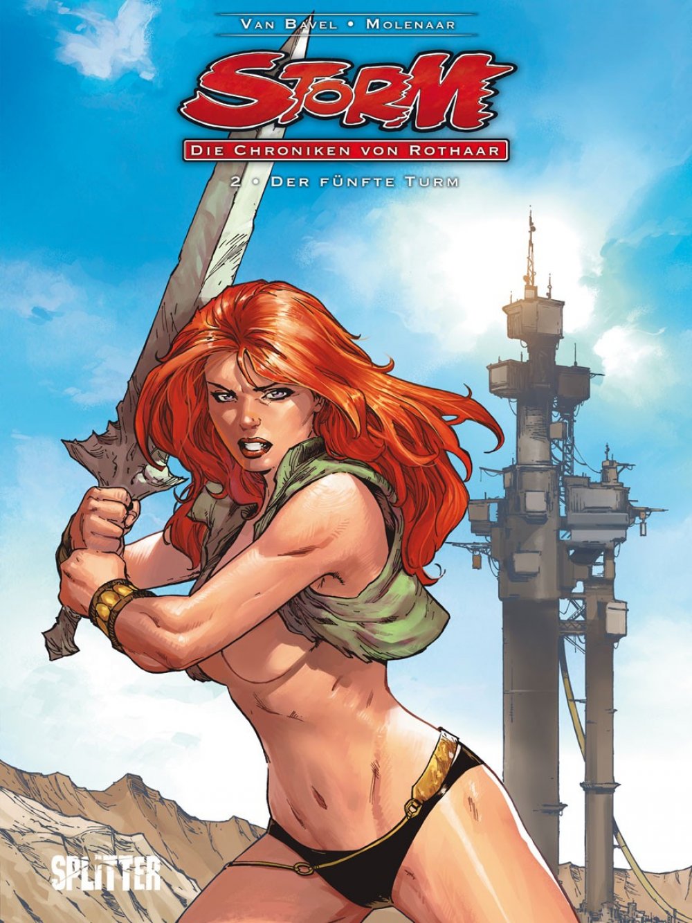 Storm - Die Chroniken von Rothaar 2 – Der fünfte Turm – Cover